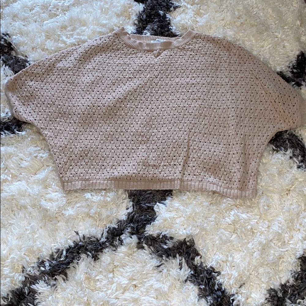 Forever 21 Crop Batwing Sweater